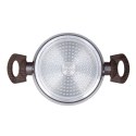 Garnek Resto Kitchenware Carina 2,5 l Okrągły Bordowy