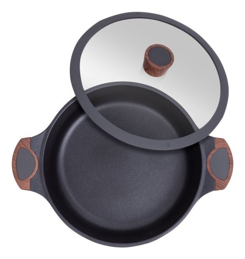 Resto Kitchenware 93506 garnek 4,4 l Okrągły Czarny, Drewno Resto Kitchenware 93506 garnek 4,4 l Okrągły Czarny, Drewno