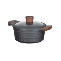 Resto Kitchenware Capella 2,6 l Okrągły Czarny, Drewno