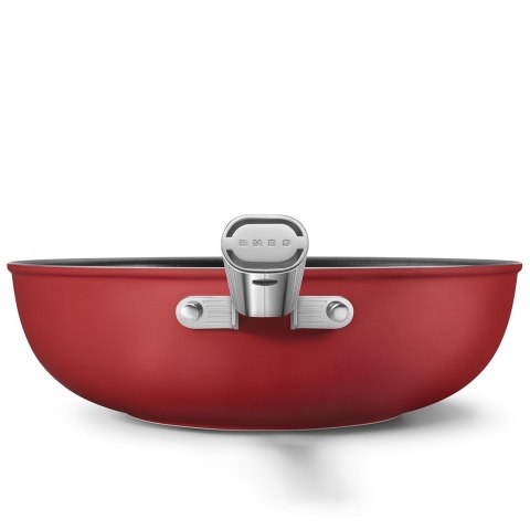 Smeg CKFW3001RDM Wok 30cm Czerwony Smeg CKFW3001RDM Wok 30cm Czerwony