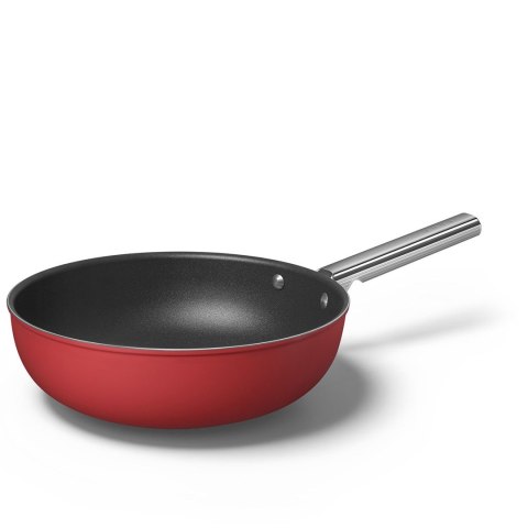 Smeg CKFW3001RDM Wok 30cm Czerwony Smeg CKFW3001RDM Wok 30cm Czerwony