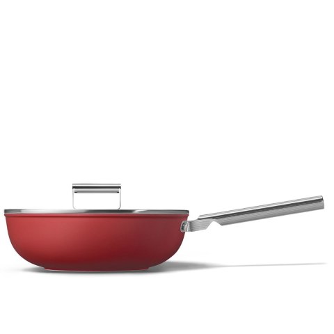 Smeg CKFW3001RDM Wok 30cm Czerwony Smeg CKFW3001RDM Wok 30cm Czerwony