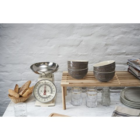 Staub Ceramique puchar 700 ml Szary Okrągły Staub Ceramique puchar 700 ml Szary Okrągły