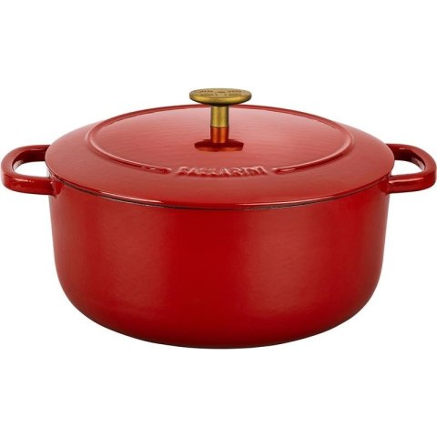 Garnek żeliwny okrągły BALLARINI BELLAMONTE 75003-563-0 - 5,5 ltr czerwony Garnek żeliwny okrągły BALLARINI BELLAMONTE 75003-563-0 - 5,5 ltr czerwony
