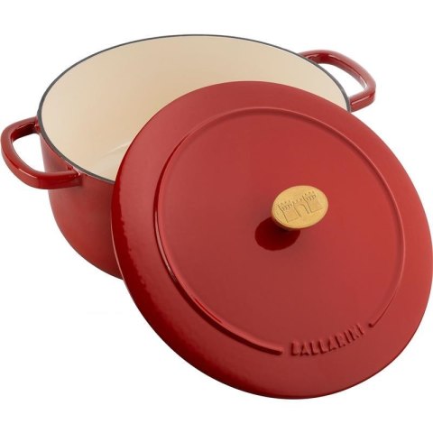 Garnek żeliwny okrągły BALLARINI BELLAMONTE 75003-563-0 - 5,5 ltr czerwony Garnek żeliwny okrągły BALLARINI BELLAMONTE 75003-563-0 - 5,5 ltr czerwony