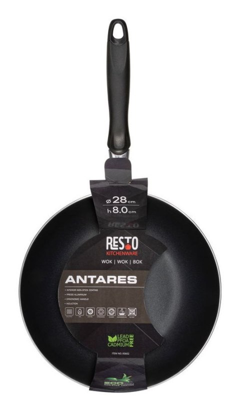 Resto Kitchenware 93602 patelnia Wok/Patelnia do mieszania Okrągły Resto Kitchenware 93602 patelnia Wok/Patelnia do mieszania Okrągły