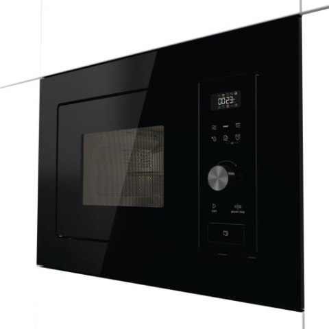 Czarna mikrofalówka Gorenje BM201AG1BG, z grillem, Wbudowana, 20 l, 800 W Czarna mikrofalówka Gorenje BM201AG1BG, z grillem, Wbudowana, 20 l, 800 W