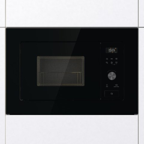 Czarna mikrofalówka Gorenje BM201AG1BG, z grillem, Wbudowana, 20 l, 800 W Czarna mikrofalówka Gorenje BM201AG1BG, z grillem, Wbudowana, 20 l, 800 W