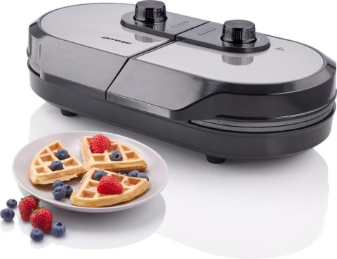 Grill elektryczny Gorenje Mini Grill, Talerz waflowy, WM1400SB, 1400 W, Średnica 18 cm, Czarny Grill elektryczny Gorenje Mini Grill, Talerz waflowy, WM1400SB, 1400 W, Średnica 18 cm, Czarny