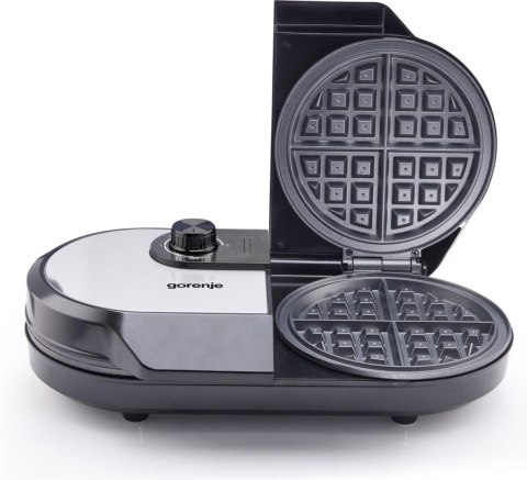 Grill elektryczny Gorenje Mini Grill, Talerz waflowy, WM1400SB, 1400 W, Średnica 18 cm, Czarny Grill elektryczny Gorenje Mini Grill, Talerz waflowy, WM1400SB, 1400 W, Średnica 18 cm, Czarny