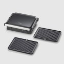 SEVERIN GRILL KONTAKTOWY, POWŁOKA CERAMICZNA, TEMP. MAKS. 230°C, WYJMOWANE PŁYTY GRILLOWE, KABEL 80 CM, MOC 800W KG 2398