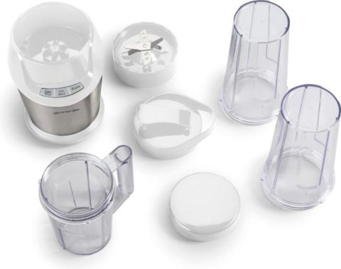 Blender Gorenje BN1000E, blat stołu, moc 1000 W, materiał słoika Tritan, pojemność słoika 0,75 L, kruszenie lodu, biały Blender Gorenje BN1000E, blat stołu, moc 1000 W, materiał słoika Tritan, pojemność słoika 0,75 L, kruszenie lodu, biały