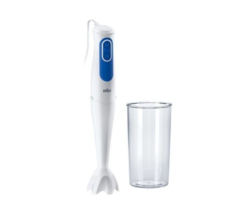 Braun MQ 3000 Smoothie 0,6 l Blender immersyjny 700 W Niebieski, Biały Braun MQ 3000 Smoothie 0,6 l Blender immersyjny 700 W Niebieski, Biały