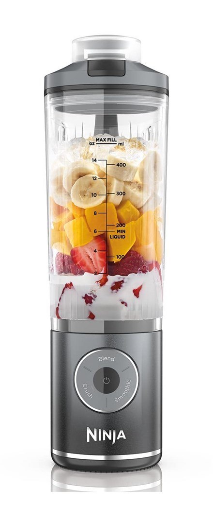 Blender Ninja BC251 Blast Max Smoothie Maker 570ml - Szary Blender Ninja BC251 Blast Max Smoothie Maker 570ml - Szary