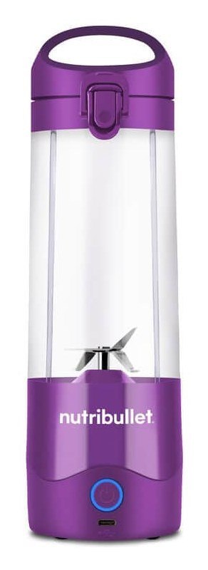 Blender sportowy Nutribullet NBP003PU Przenośny Materiał słoika: Tritan/bez BPA Pojemność słoika 0,475 L Purpura Blender sportowy Nutribullet NBP003PU Przenośny Materiał słoika: Tritan/bez BPA Pojemność słoika 0,475 L Purpura