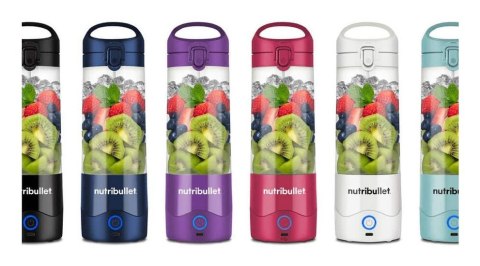 Blender sportowy Nutribullet NBP003PU Przenośny Materiał słoika: Tritan/bez BPA Pojemność słoika 0,475 L Purpura Blender sportowy Nutribullet NBP003PU Przenośny Materiał słoika: Tritan/bez BPA Pojemność słoika 0,475 L Purpura