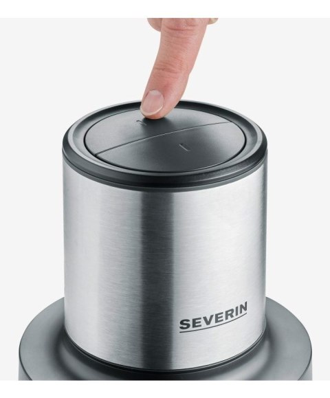 SEVERIN ROZDRABNIACZ INOX/SZKŁO, SZKLANY POJEMNIK O POJ. 1L, WOLNY OD BPA, DO MYCIA W ZMYWARCE, 2 POZIOMY MOCY, 400W KM3867 SEVERIN ROZDRABNIACZ INOX/SZKŁO, SZKLANY POJEMNIK O POJ. 1L, WOLNY OD BPA, DO MYCIA W ZMYWARCE, 2 POZIOMY MOCY, 400W KM3867