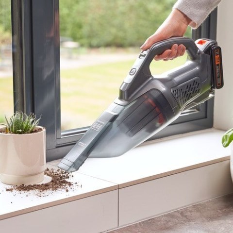 Black & Decker Dustbuster odkurzacz przenośny Czarny, Szary, Pomarańczowy Bez worka Black & Decker Dustbuster odkurzacz przenośny Czarny, Szary, Pomarańczowy Bez worka