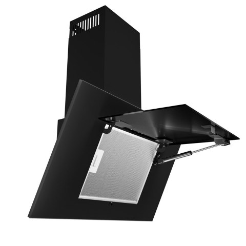 Okap AKPO WK-4 NERO 2.0 50 CZARNY T300 Liniowy LED/Siłownik Okap AKPO WK-4 NERO 2.0 50 CZARNY T300 Liniowy LED/Siłownik