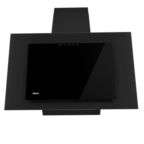 Okap AKPO WK-4 NERO 2.0 50 CZARNY T300 Liniowy LED/Siłownik Okap AKPO WK-4 NERO 2.0 50 CZARNY T300 Liniowy LED/Siłownik