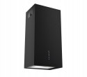 Okap kominowy AKPO WK-4 CUBERA WL CZARNY MAT T520 M3 / CZARNY FILTR ALUMINIOWY