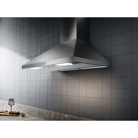 Okap kominowy Electrolux LFC316X (420 m3/h; 598mm; kolor srebrny) Okap kominowy Electrolux LFC316X (420 m3/h; 598mm; kolor srebrny)
