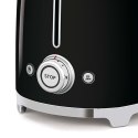 Toster Smeg TSF02BLEU czarny 4 kromek, metalowa obudowa