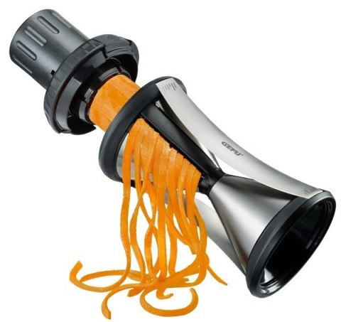 GEFU SPIRELLI XL krajalnica Ręczny Czarny, Stal nierdzewna Plastik, Stal nierdzewna GEFU SPIRELLI XL krajalnica Ręczny Czarny, Stal nierdzewna Plastik, Stal nierdzewna
