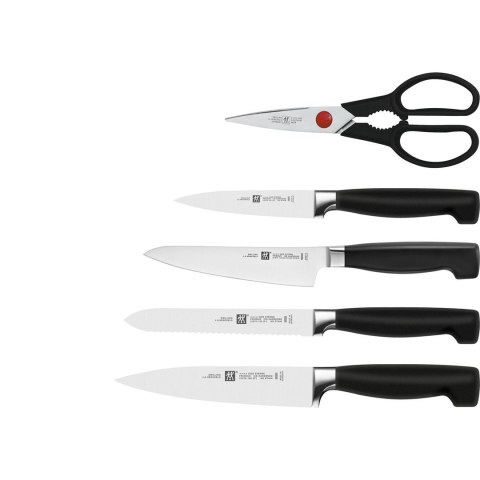 ZWILLING Four Star 6 szt. Blok do noży/Sztućców zestaw ZWILLING Four Star 6 szt. Blok do noży/Sztućców zestaw