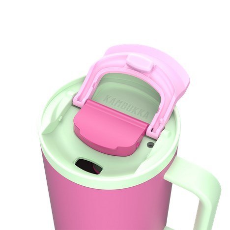 Kubek termiczny z teleskopową słomką Kambukka Rio Tumbler 950ml Bubblegum Mint Kubek termiczny z teleskopową słomką Kambukka Rio Tumbler 950ml Bubblegum Mint
