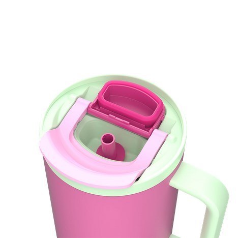 Kubek termiczny z teleskopową słomką Kambukka Rio Tumbler 950ml Bubblegum Mint Kubek termiczny z teleskopową słomką Kambukka Rio Tumbler 950ml Bubblegum Mint