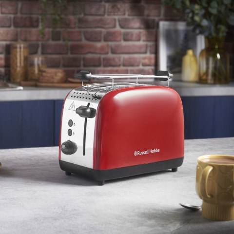 RUSSELL HOBBS TOSTER COLOURS PLUS 2S CZERWONY RUSSELL HOBBS TOSTER COLOURS PLUS 2S CZERWONY
