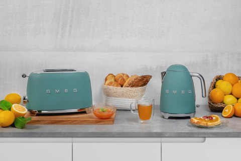 Smeg TSF01EGMEU Toster 2 kromki Szmaragd N Matowy Smeg TSF01EGMEU Toster 2 kromki Szmaragd N Matowy