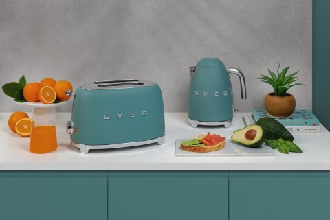 Smeg TSF01EGMEU Toster 2 kromki Szmaragd N Matowy Smeg TSF01EGMEU Toster 2 kromki Szmaragd N Matowy