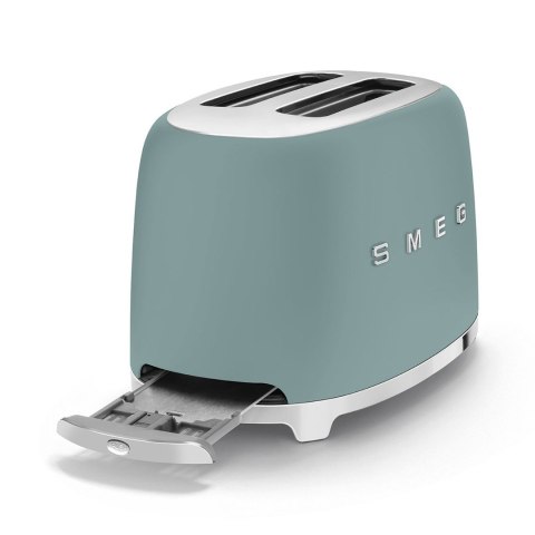 Smeg TSF01EGMEU Toster 2 kromki Szmaragd N Matowy Smeg TSF01EGMEU Toster 2 kromki Szmaragd N Matowy