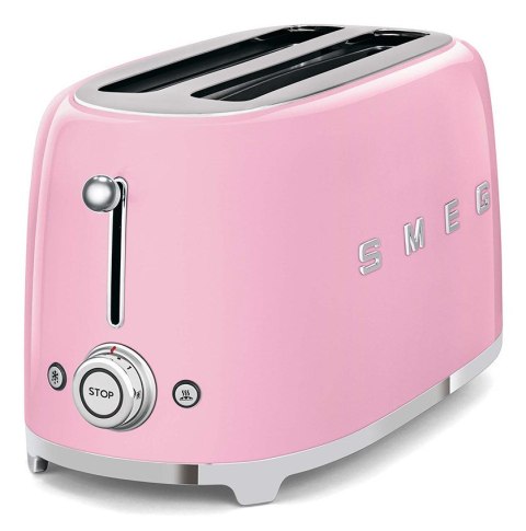 Smeg TSF02PKEU Toster 4 kromki różowy Smeg TSF02PKEU Toster 4 kromki różowy