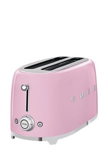 Smeg TSF02PKEU Toster 4 kromki różowy Smeg TSF02PKEU Toster 4 kromki różowy