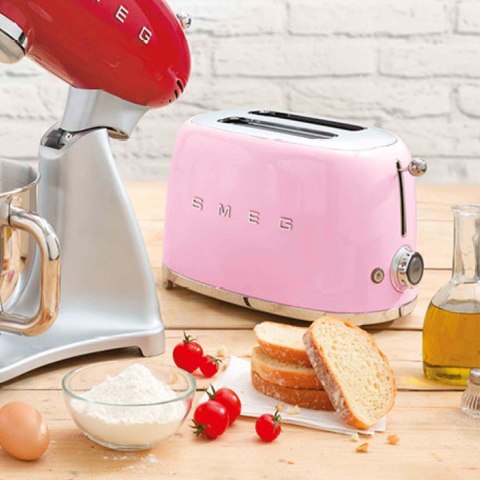 Toster SMEG (TSF01PKEU) różowy Toster SMEG (TSF01PKEU) różowy