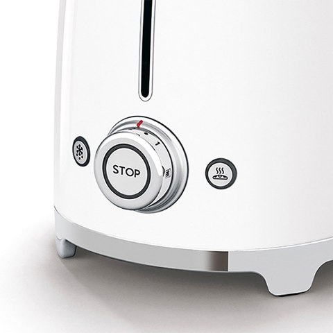 Toster SMEG biały model TSF01WHEU Toster SMEG biały model TSF01WHEU