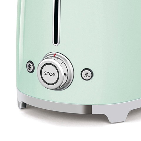 Toster SMEG model TSF02PGEU kolor pastelgreen Toster SMEG model TSF02PGEU kolor pastelgreen