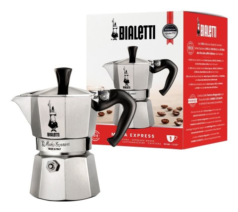 Kawiarka BIALETTI Moka Express (kolor srebrny) Kawiarka BIALETTI Moka Express (kolor srebrny)