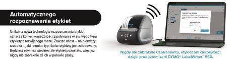 DYMO LabelWriter 550 Turbo drukarka etykiet DYMO LabelWriter 550 Turbo drukarka etykiet