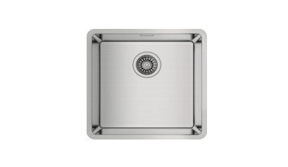 Zlewozmywak Teka Be Linea RS15 40.40 Montaż zlewu od dołu Kwadrat Stal nierdzewna Zlewozmywak Teka Be Linea RS15 40.40 Montaż zlewu od dołu Kwadrat Stal nierdzewna