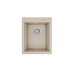 Zlewozmywak granitowy PYRAMIS SIROS MINI (39x48) 1B 070180212 beż piaskowy