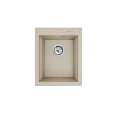 Zlewozmywak granitowy PYRAMIS SIROS MINI (39x48) 1B 070180212 beż piaskowy