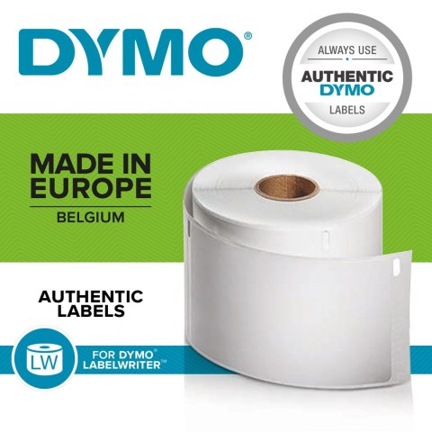 DYMO 2112284 etykiet do nadruku Biały Samoprzylepne etykiety do drukowania DYMO 2112284 etykiet do nadruku Biały Samoprzylepne etykiety do drukowania