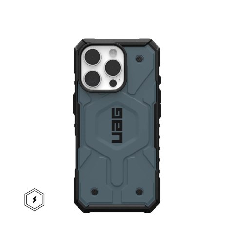 UAG Pathfinder Magsafe - obudowa ochronna do iPhone 16 Pro kompatybilna z MagSafe (cloud blue)