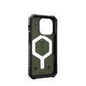Etui Urban Armor Gear Pathfinder Magsafe do iPhone 15 Pro, czarny/oliwkowy
