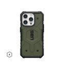 Etui Urban Armor Gear Pathfinder Magsafe do iPhone 15 Pro, czarny/oliwkowy