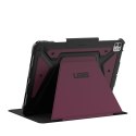 Etui z klapką na tablet Urban Armor Gear UAG - Odporne - Poliuretan (PU) - Bordowe - do Apple 13-calowy iPad Pro M4 Wi-Fi, M4 Wi